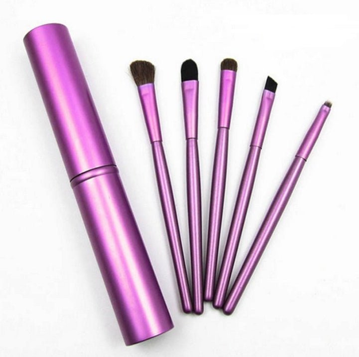 5pcs Mini Travel Eye Brush Set