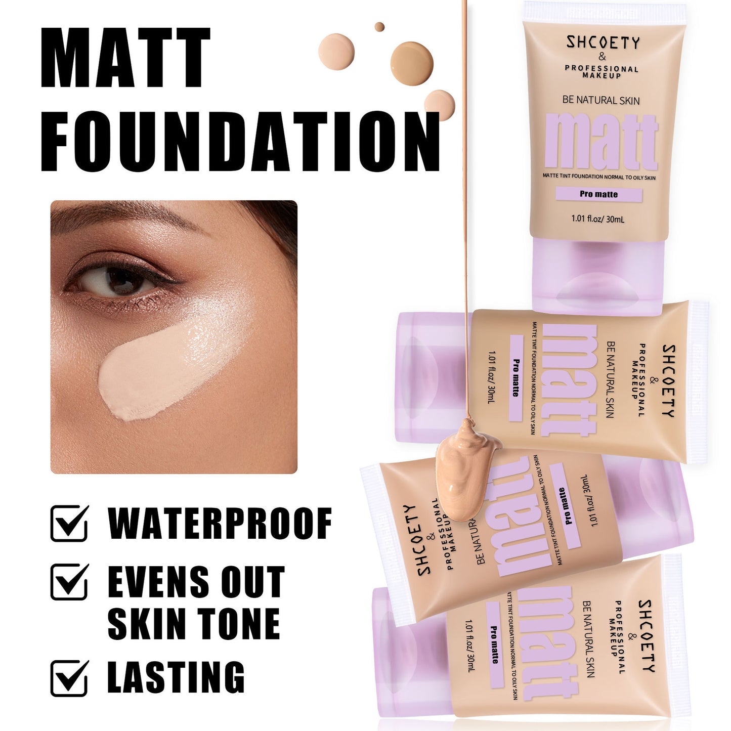 4-Color Longwear BB Cream Foundation