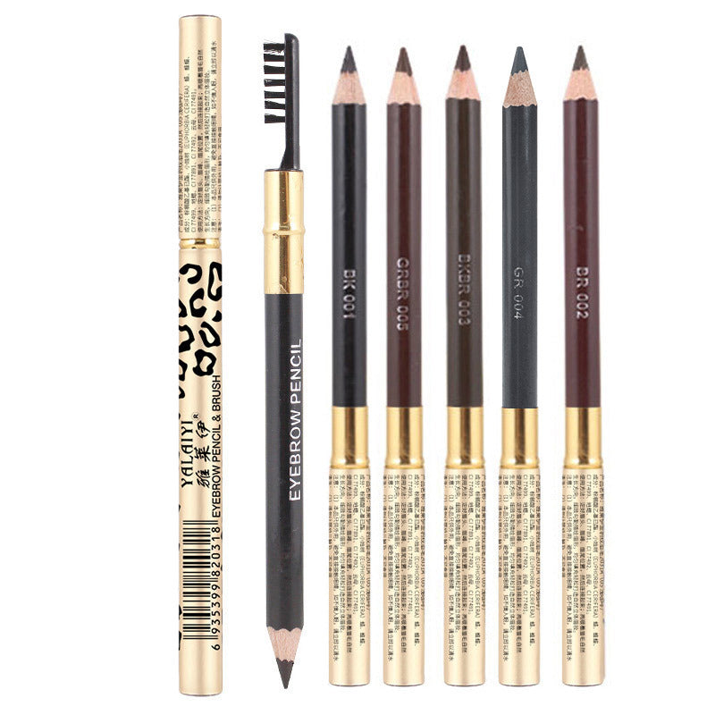 Leopard Print Waterproof Eyebrow Pencil