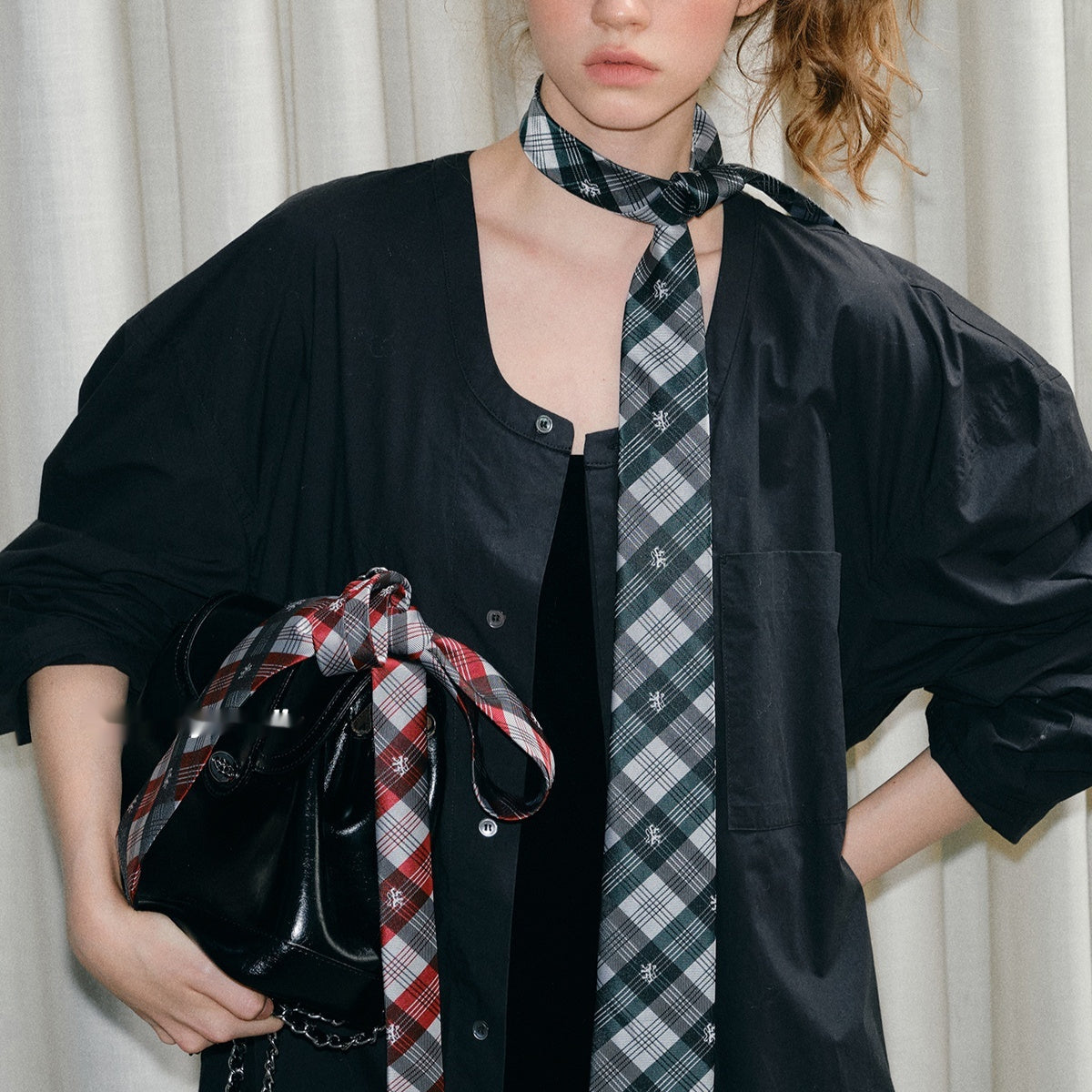 College Style Tie South Korea Design Tie Shirt