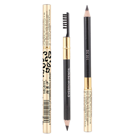 Leopard Print Waterproof Eyebrow Pencil